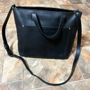 PORTLAND LEATHER Medium CrossbodyTote